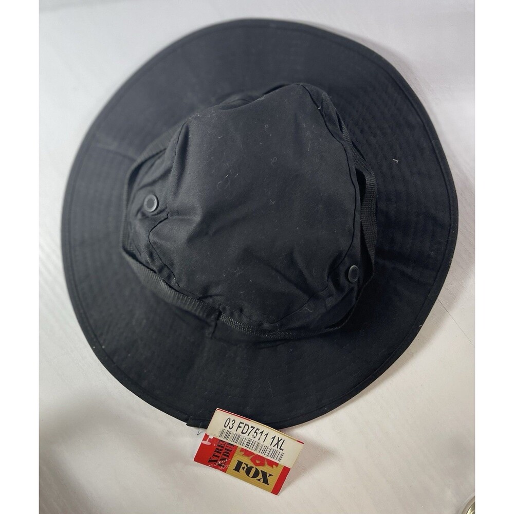 FOX Outdoors Boonie Hat 1XL Black Tactical Xtreme Endurance Military Style NWT